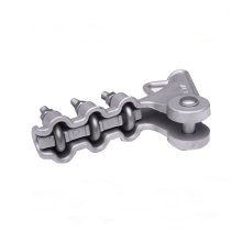 Supply oem cast aluminum conductor support bracket as drawing by gravity casting and sand casting